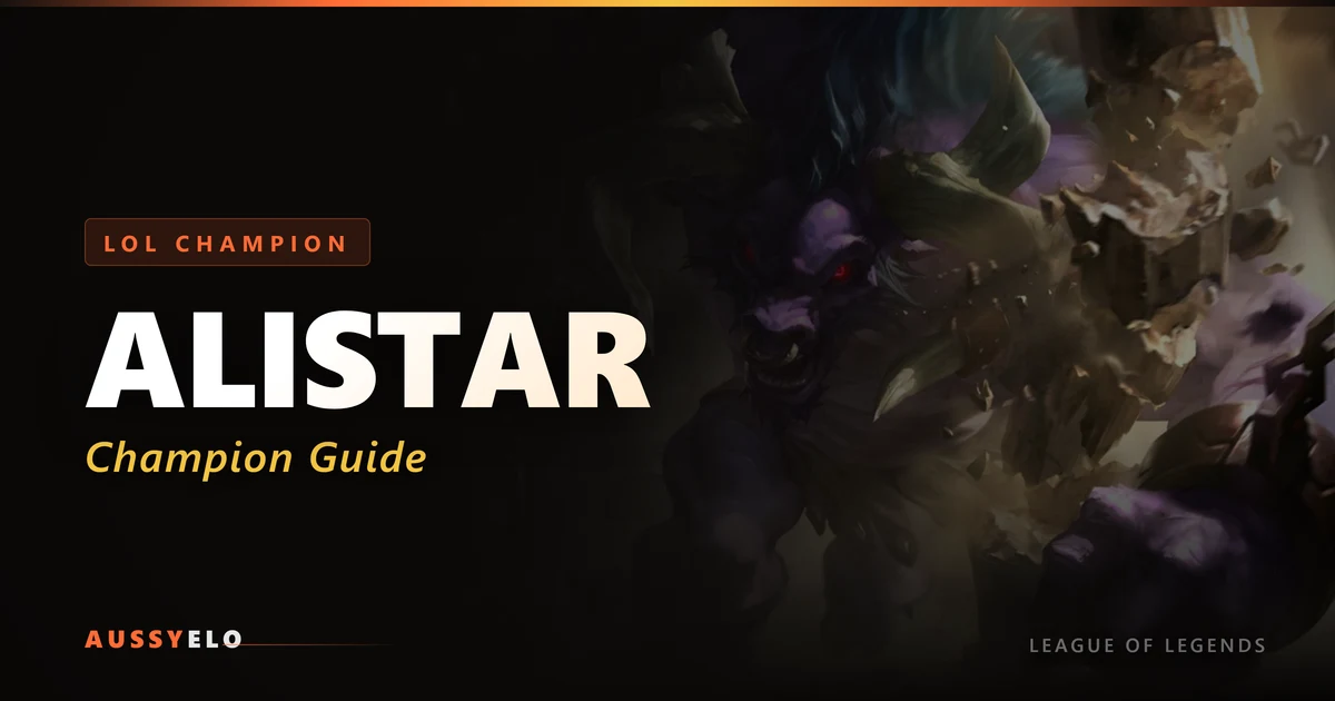 Alistar Starter Guide - Runes and Build Path