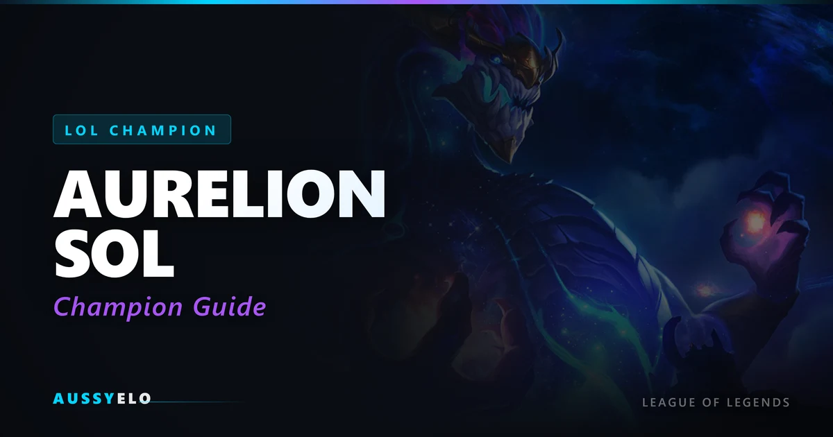 Aurelion Sol Guide - Season 16 Builds and Runes