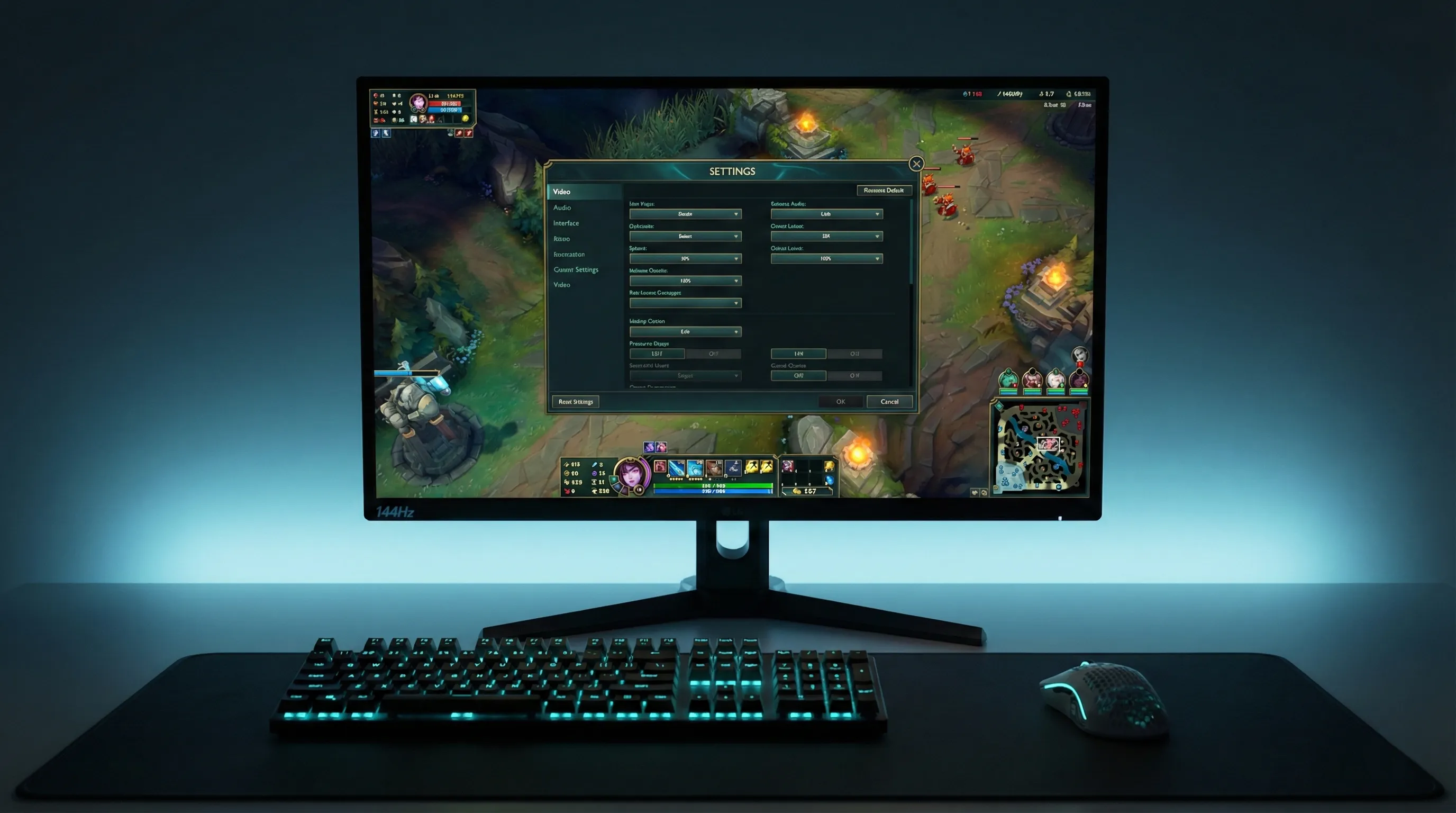Best League of Legends settings for FPS and performance in 2026