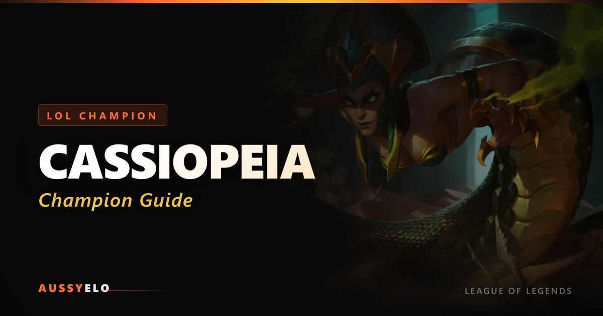 How to Play Cassiopeia - Quick Champion Guide