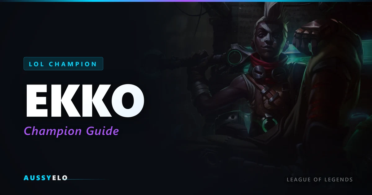 Ekko Starter Guide - Runes and Build Path