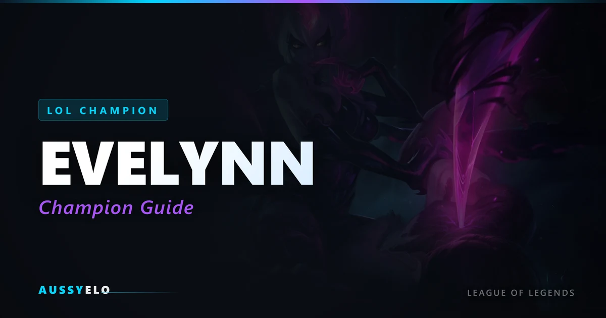 Evelynn Guide - Season 16 Builds and Runes