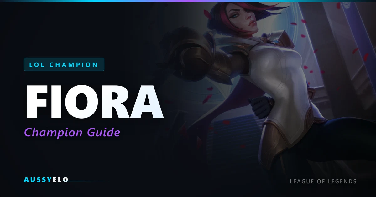 Fiora Starter Guide - Runes and Build Path