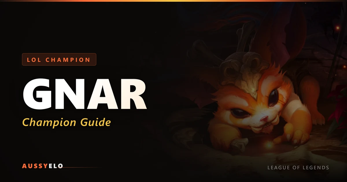 Gnar Starter Guide - Runes and Build Path