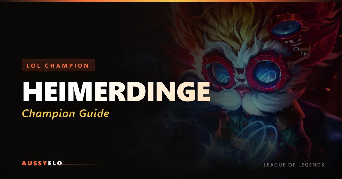 Heimerdinger Starter Guide - Runes and Build Path