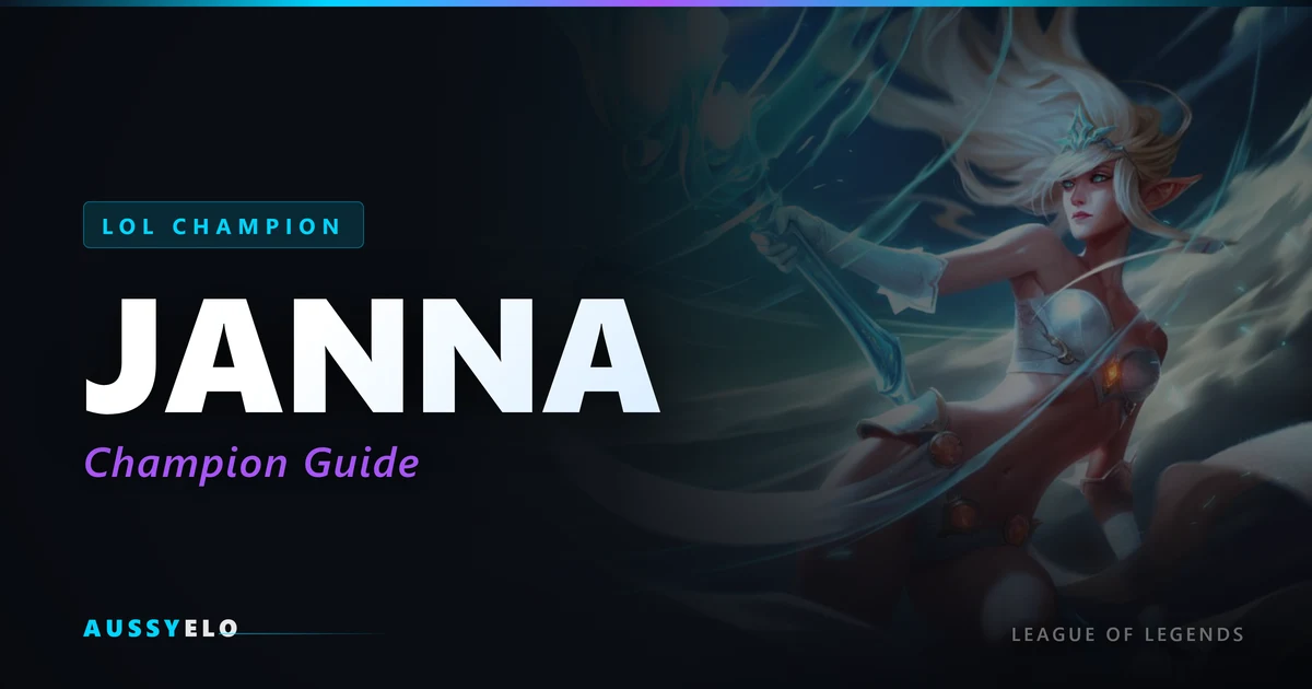 Janna Starter Guide - Runes and Build Path