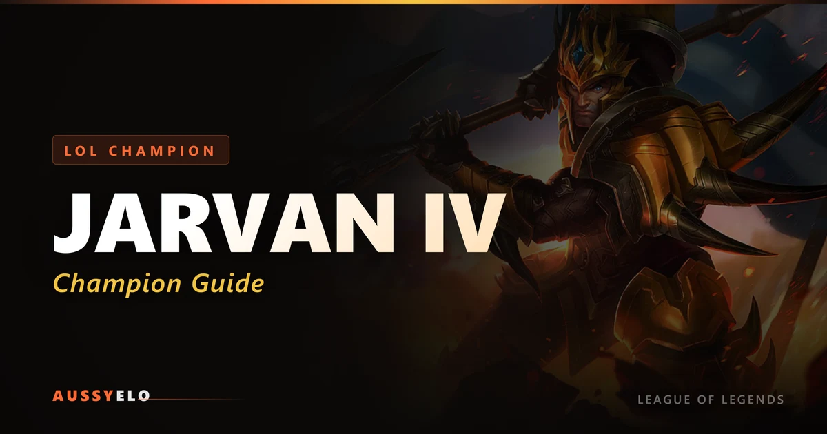 Jarvan IV Champion Guide - Runes, Builds and Tips