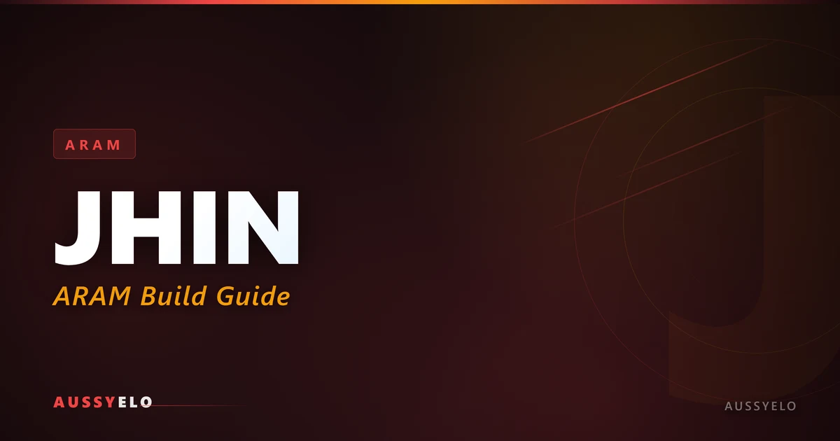 Jhin ARAM build guide best runes and items for League of Legends