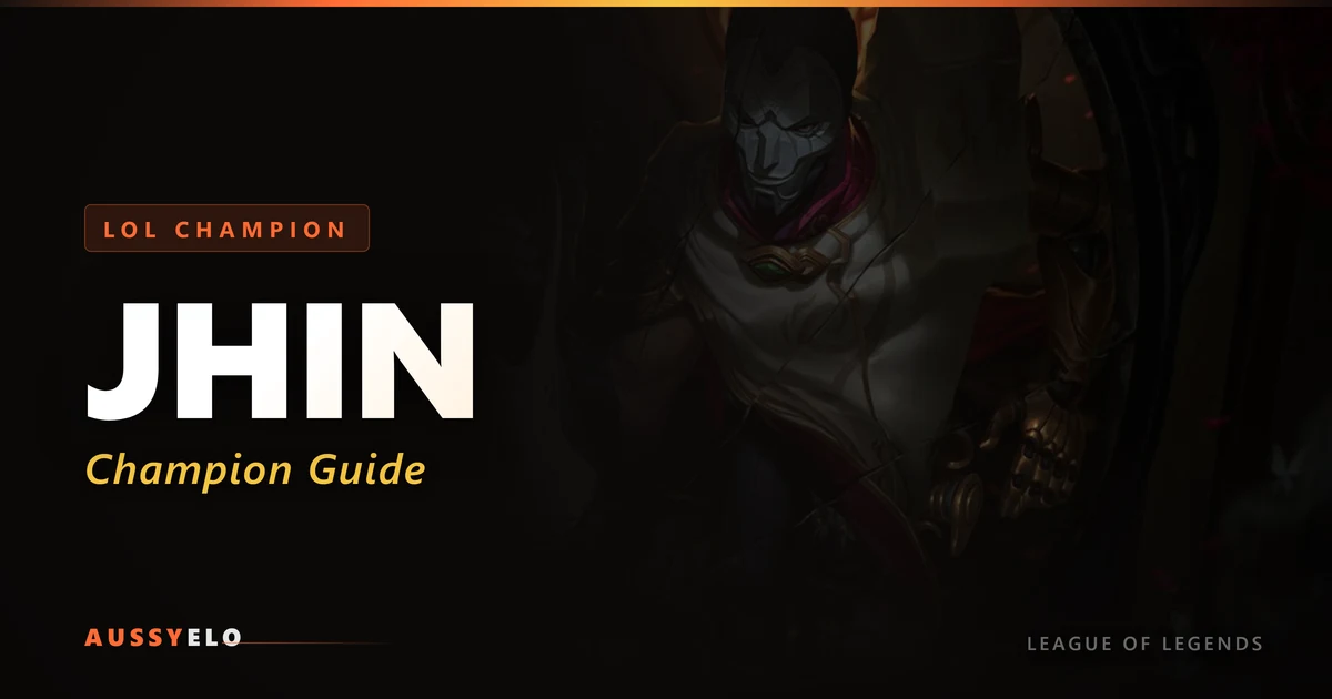 Jhin Quick Guide - Best Builds and Runes