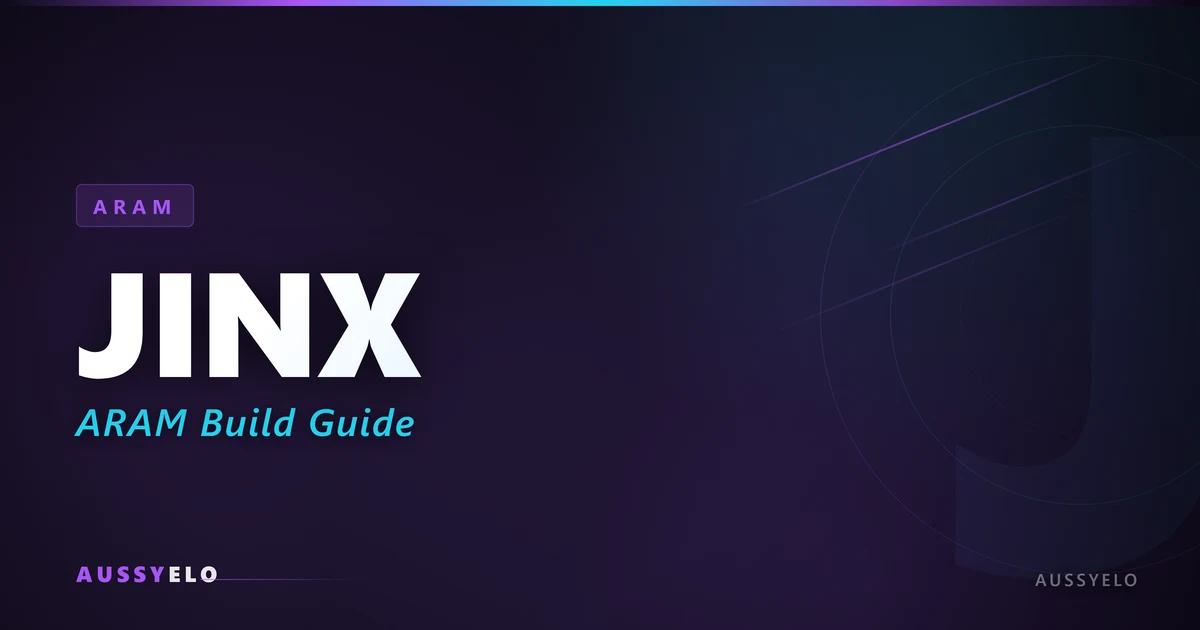 Jinx ARAM build guide best runes and items for League of Legends