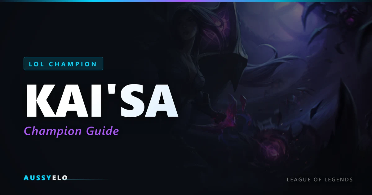 Kai'Sa Champion Guide - Runes, Builds and Tips