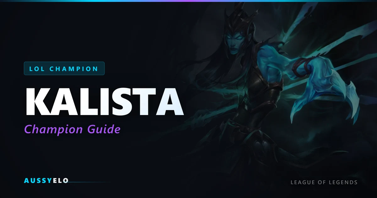 Kalista Guide - Season 16 Builds and Runes