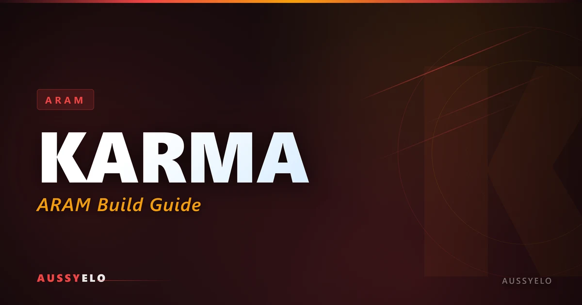 Karma ARAM build guide