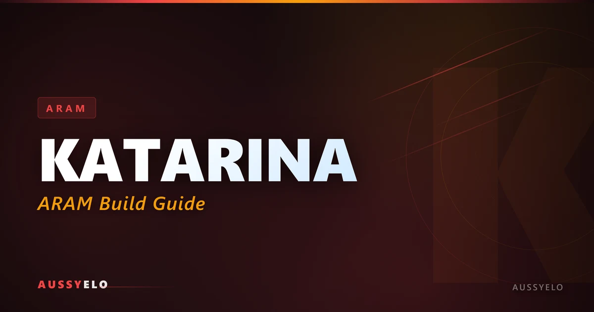 Katarina ARAM build guide best runes and items for League of Legends