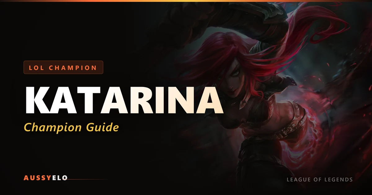 Katarina Champion Guide - Runes, Builds and Tips