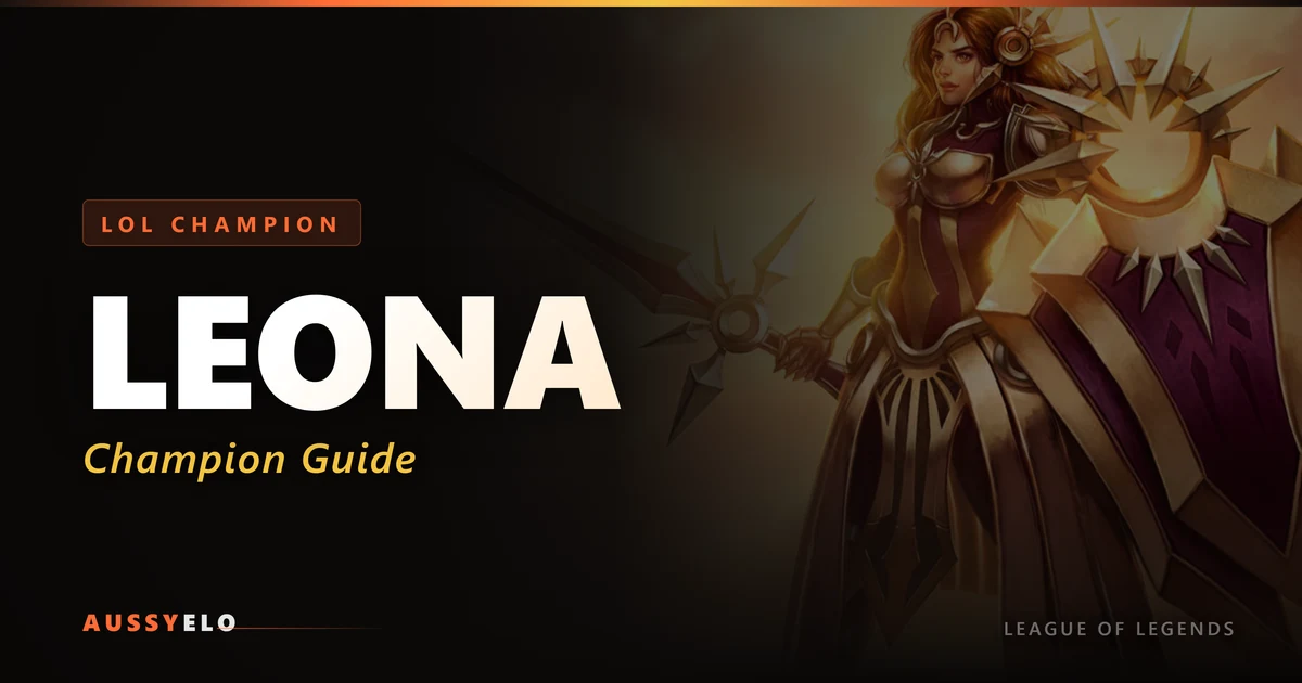 Leona Guide - Season 16 Builds and Runes