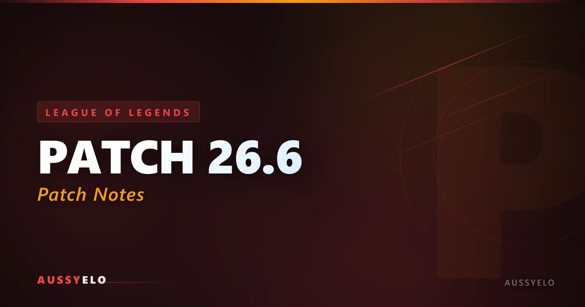 League of Legends Patch 26.6 Shyvana rework and champion changes