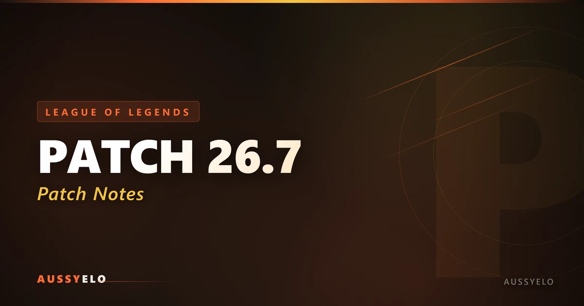 League of Legends Patch 26.7 support nerfs and April Fools chaos