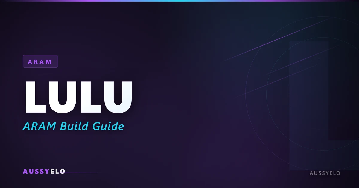 Lulu ARAM build guide