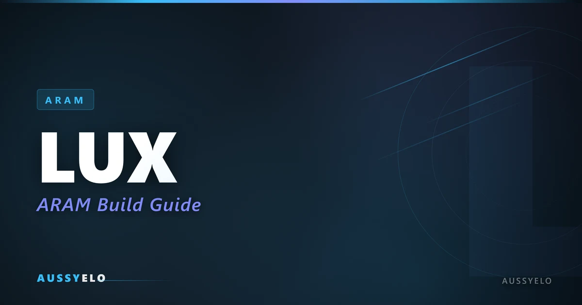 Lux ARAM build guide best runes and items for League of Legends