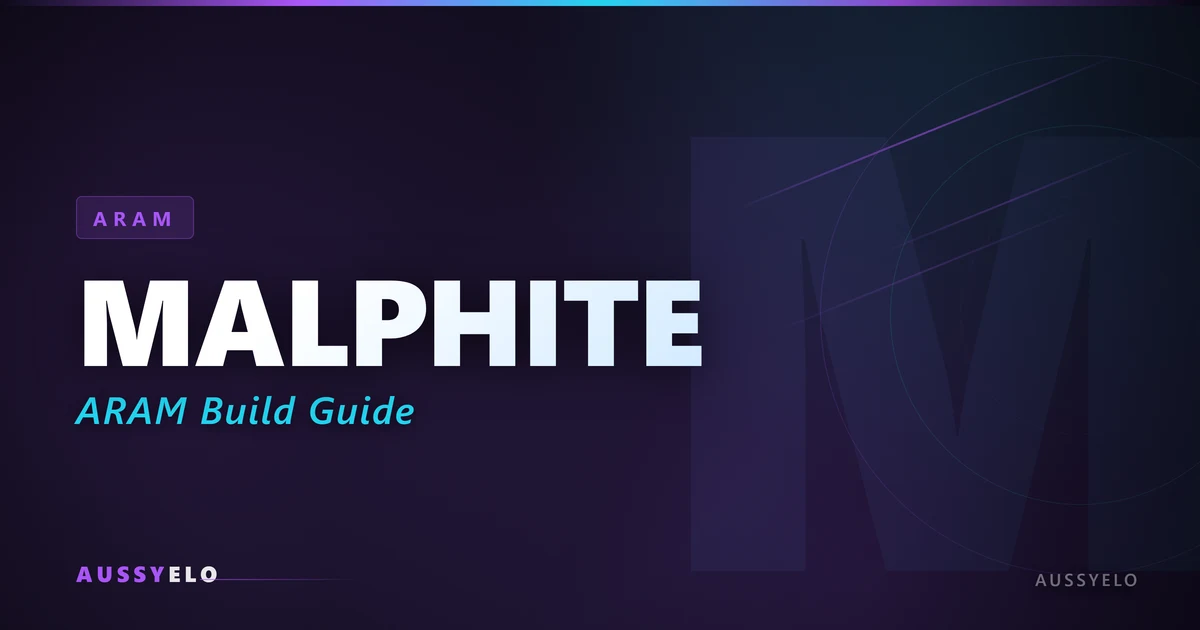 Malphite ARAM build guide best runes and items for League of Legends