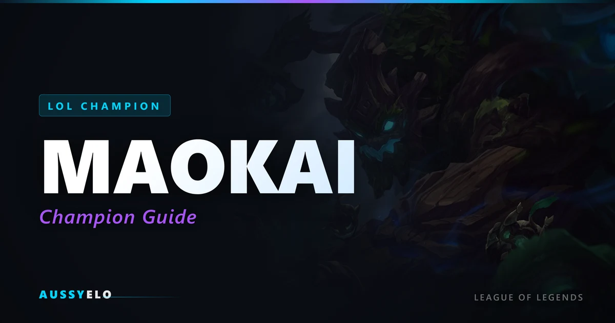 Maokai Starter Guide - Runes and Build Path