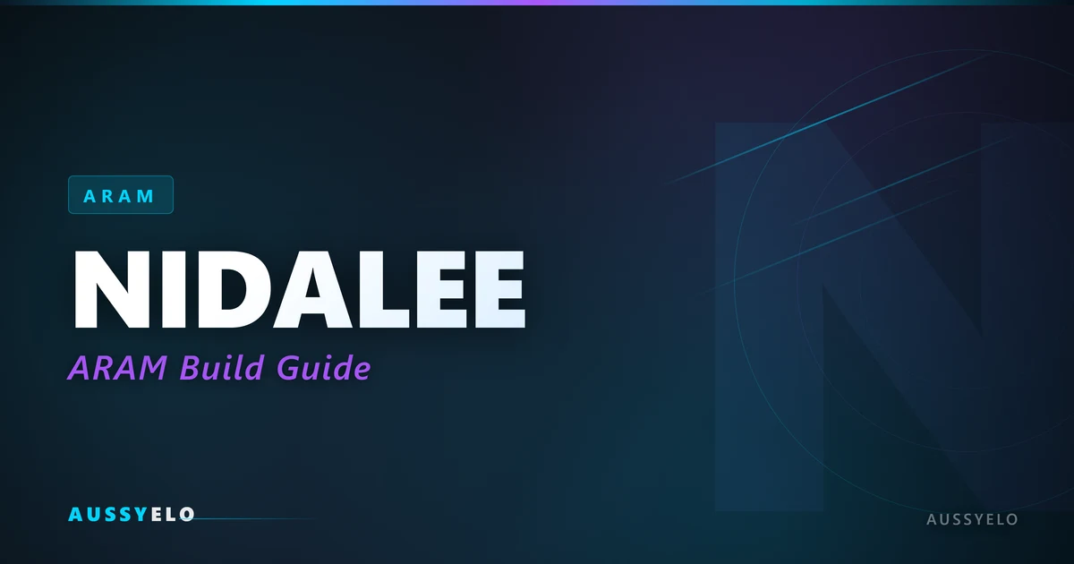 Nidalee ARAM build guide