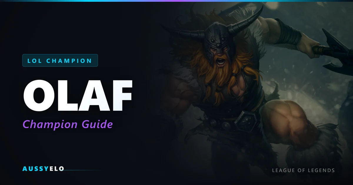 Olaf Champion Guide - Runes, Builds and Tips