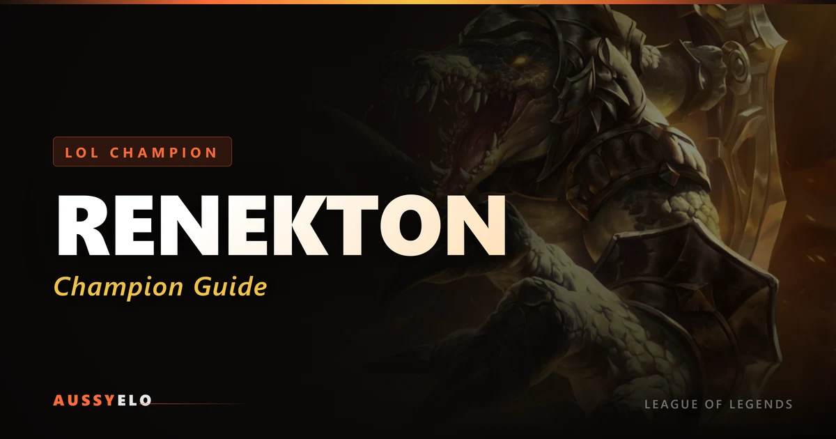 Renekton Quick Guide - Best Builds and Runes