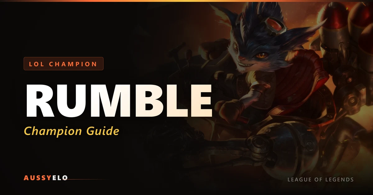 Rumble Guide - Season 16 Builds and Runes
