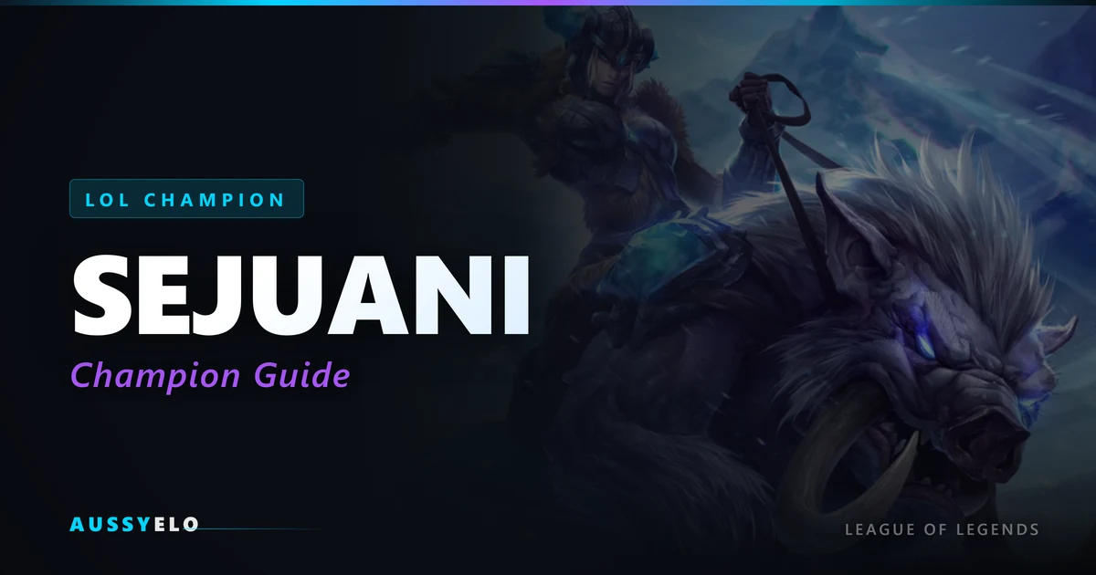 Sejuani Starter Guide - Runes and Build Path