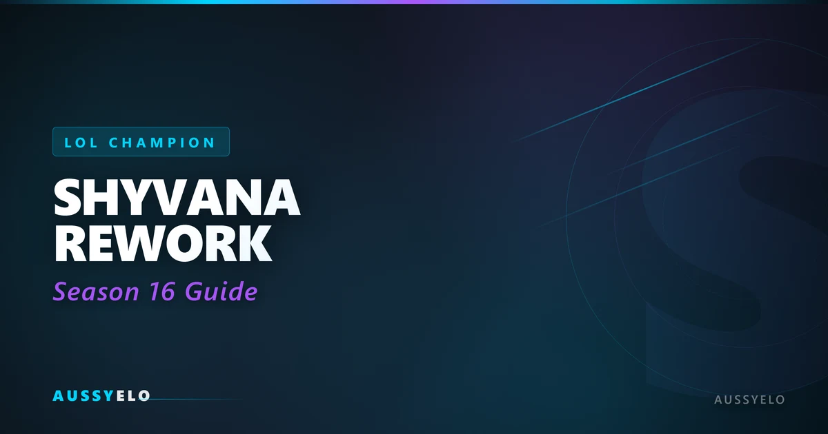 Shyvana rework 2026 new abilities and visual update in League of Legends