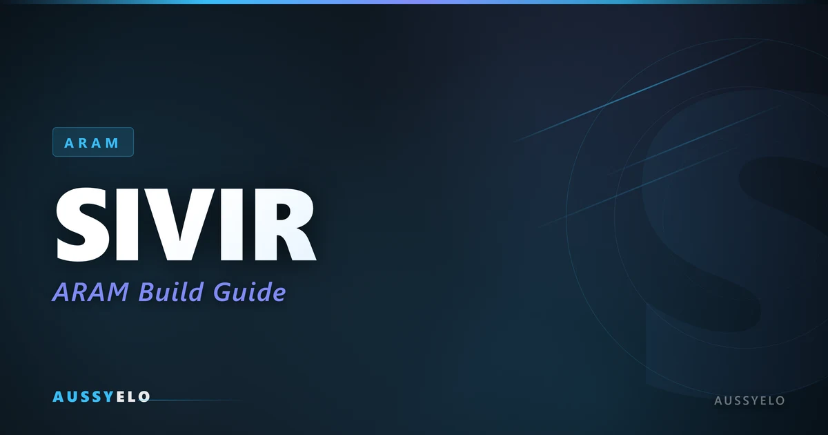 Sivir ARAM build guide best runes and items for League of Legends