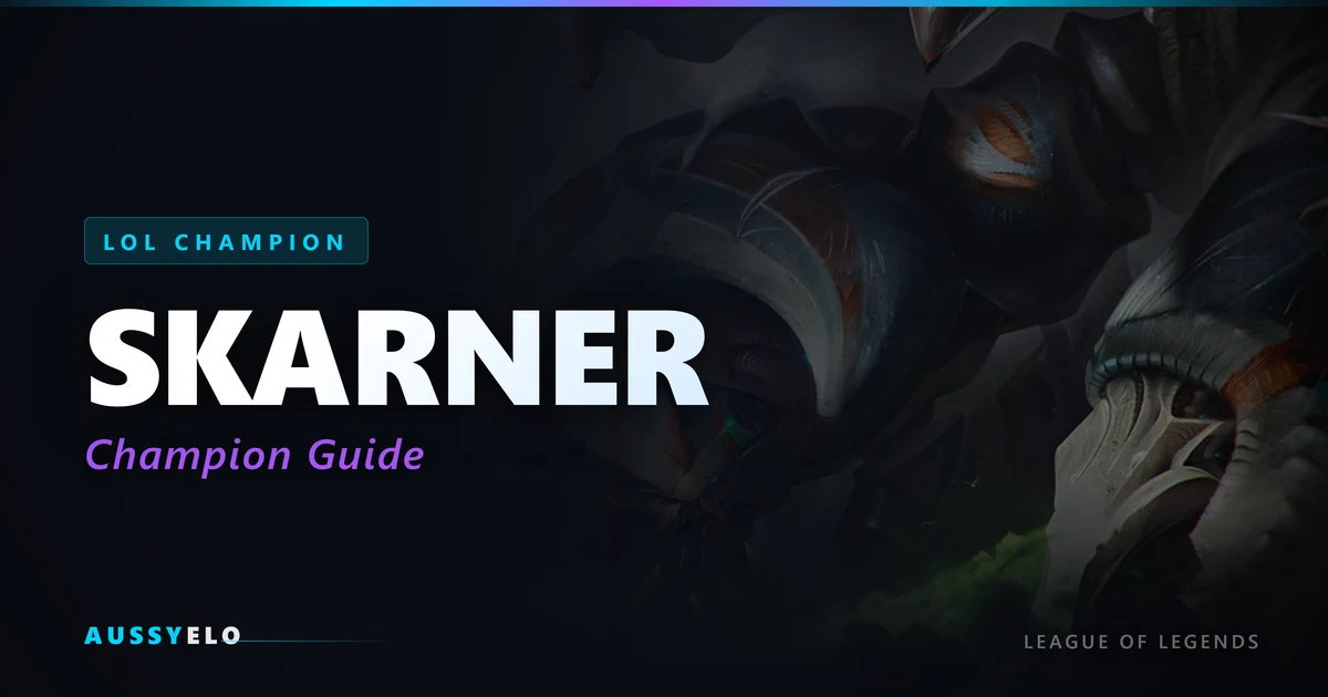 Skarner Starter Guide - Runes and Build Path