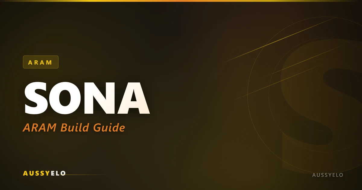 Sona ARAM build guide best runes and items for League of Legends