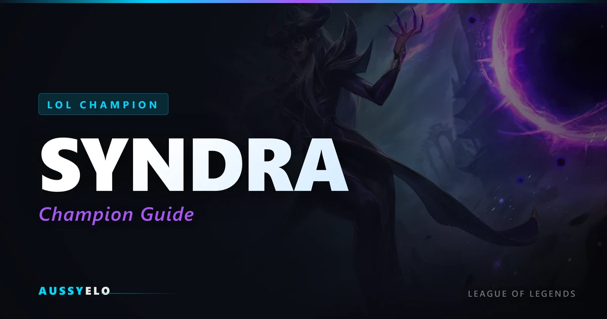 Syndra Champion Guide - Runes, Builds and Tips