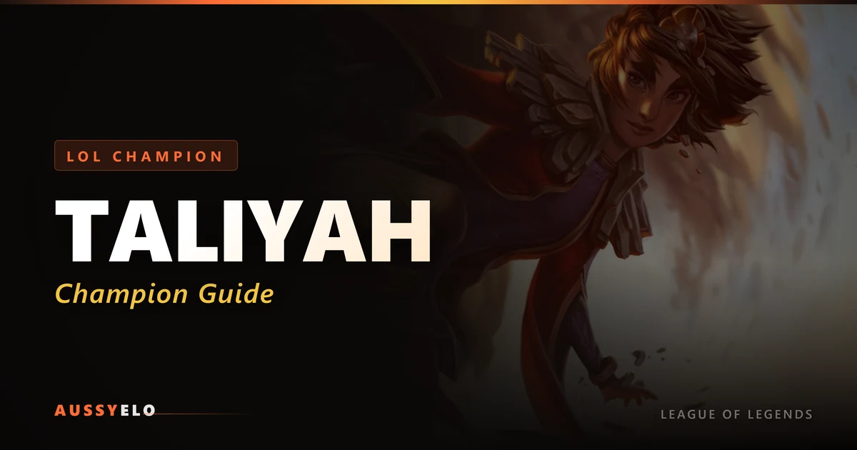 How to Play Taliyah - Quick Champion Guide