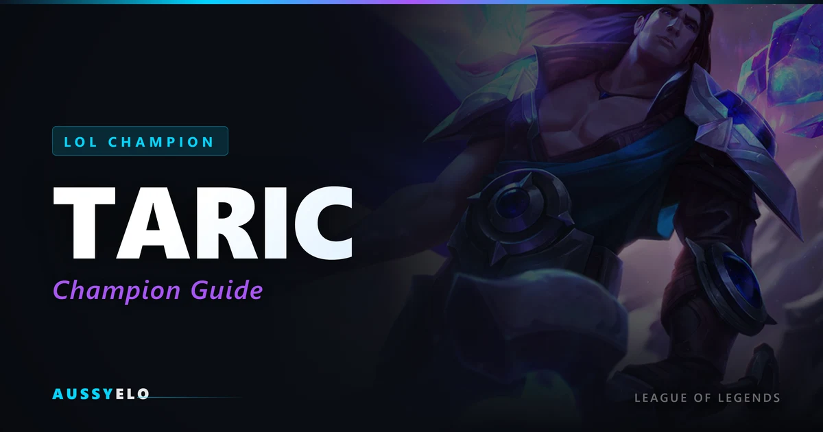 Taric Starter Guide - Runes and Build Path
