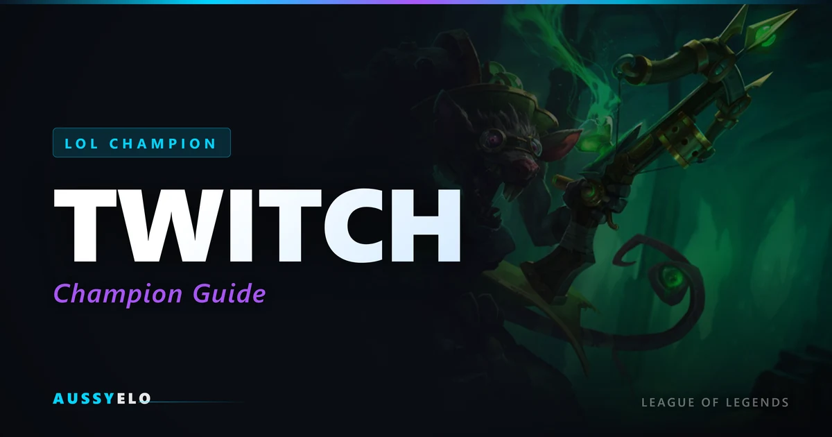Twitch Guide - Season 16 Builds and Runes