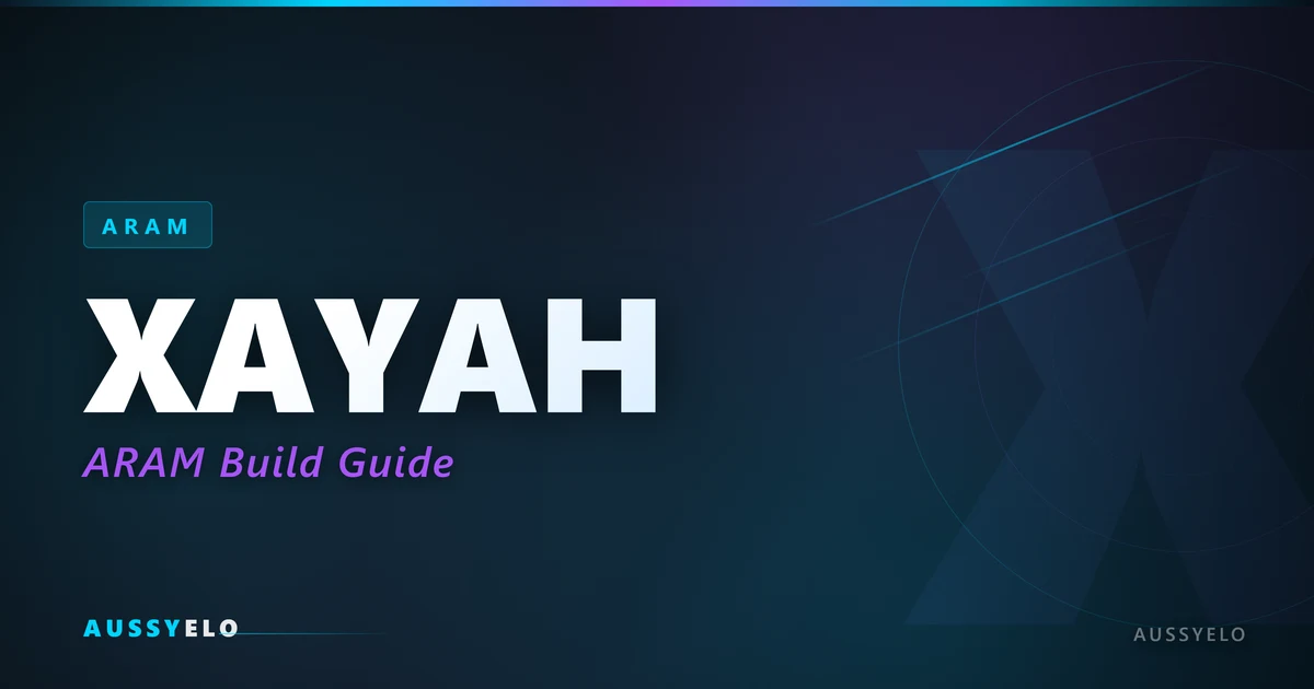 Xayah ARAM build guide