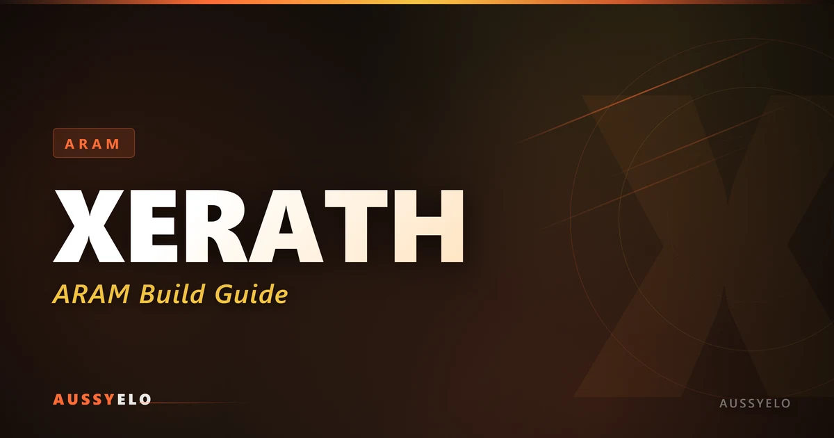 Xerath ARAM build guide best runes and items for League of Legends