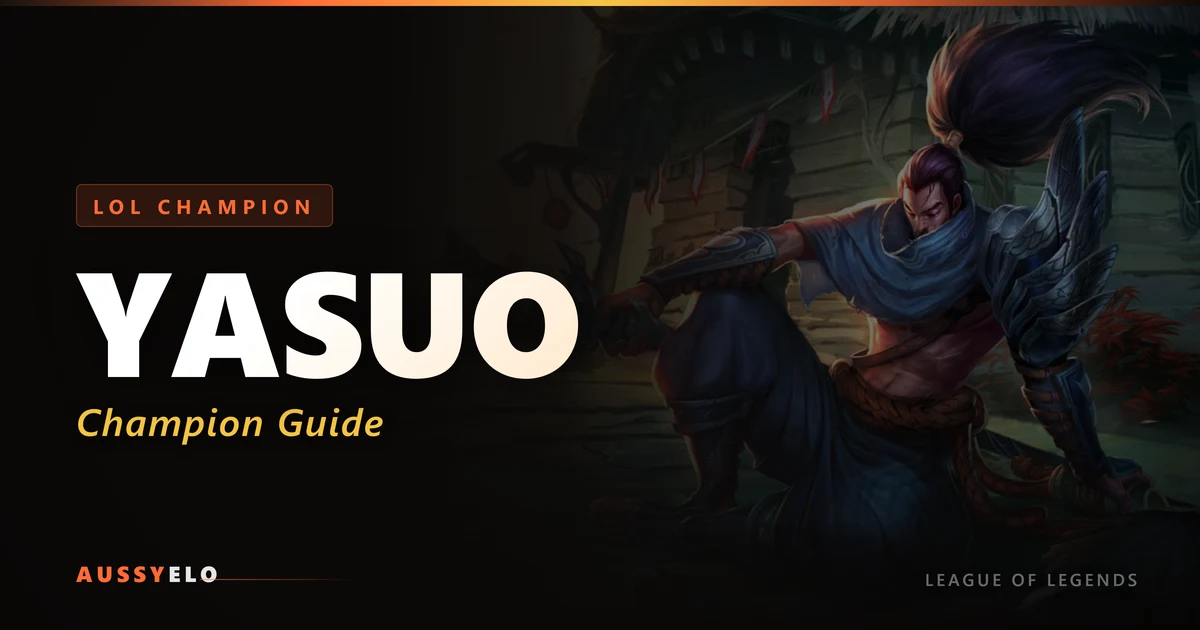 Yasuo Starter Guide - Runes and Build Path
