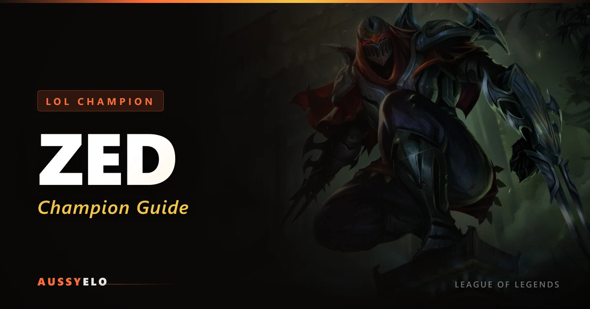 Zed Guide - Season 16 Builds and Runes