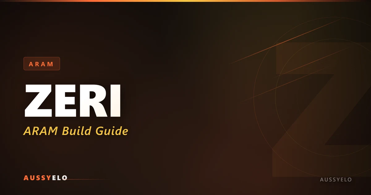 Zeri ARAM build guide