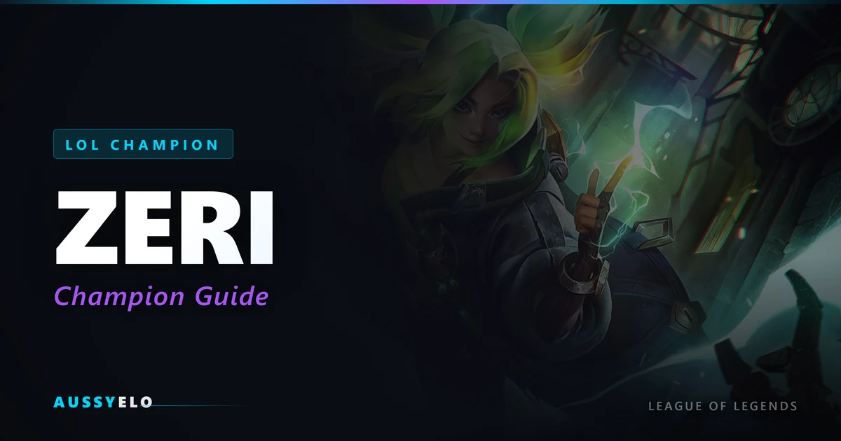 How to Play Zeri - Quick Champion Guide