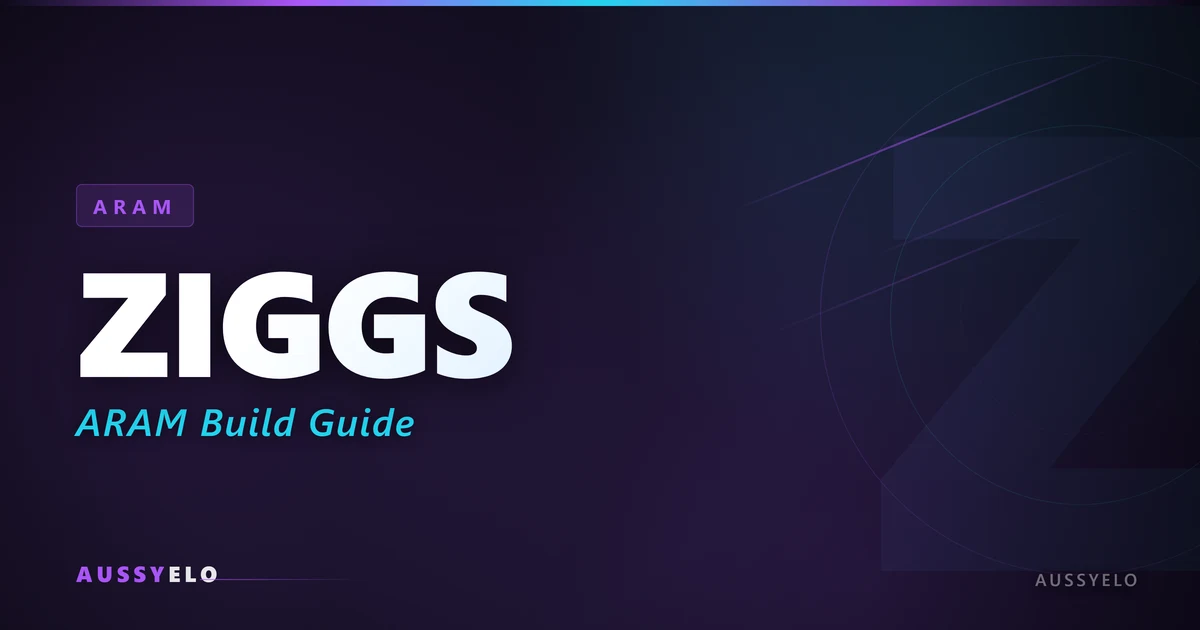 Ziggs ARAM build guide best runes and items for League of Legends