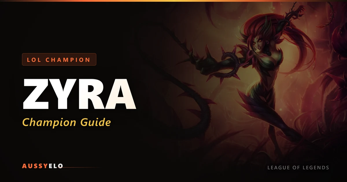 Zyra Guide - Season 16 Builds and Runes